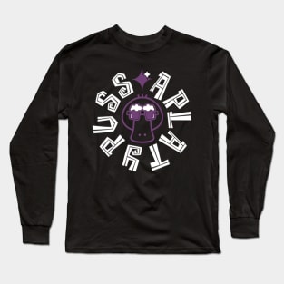 APlatypuss Plum Emblem /w White Font Long Sleeve T-Shirt